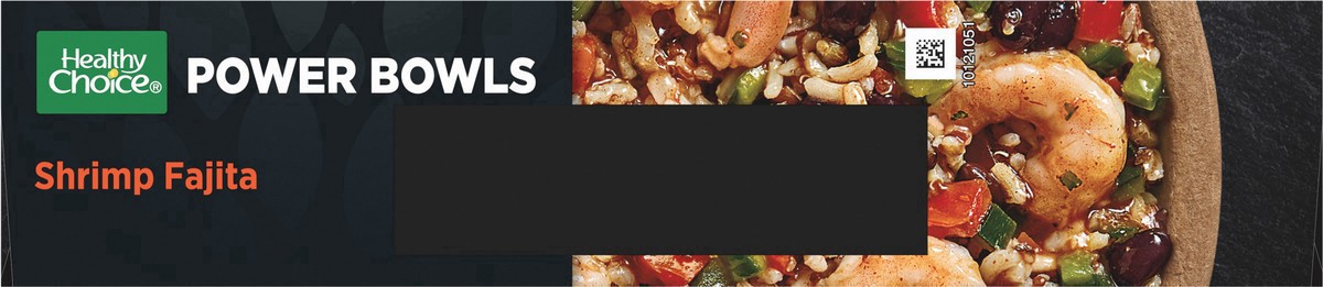 slide 3 of 14, Healthy Choice Power Bowls, Shrimp Fajita, Frozen Meal, 10 oz. Bowl, 10 oz