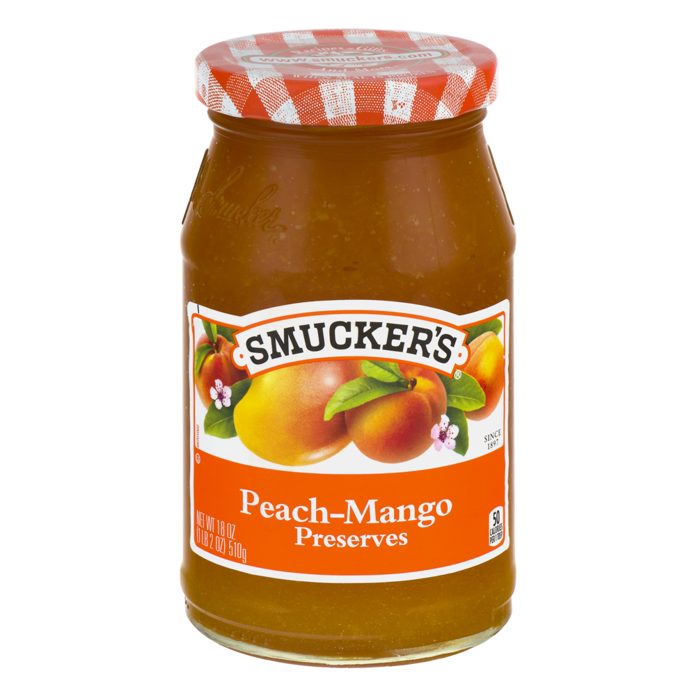 slide 1 of 6, Smucker's Peach-Mango Preserves, 1 ct