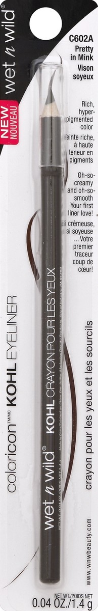 slide 1 of 4, wet n wild Wet N Wild Eyeliner Kohl Pretty In Mink C602A, 0.039999999 oz