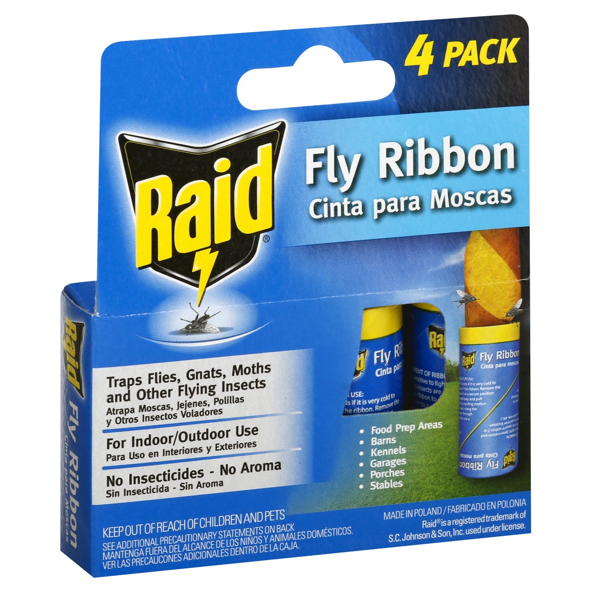 slide 7 of 11, Raid Fly Ribbon, 4 ct