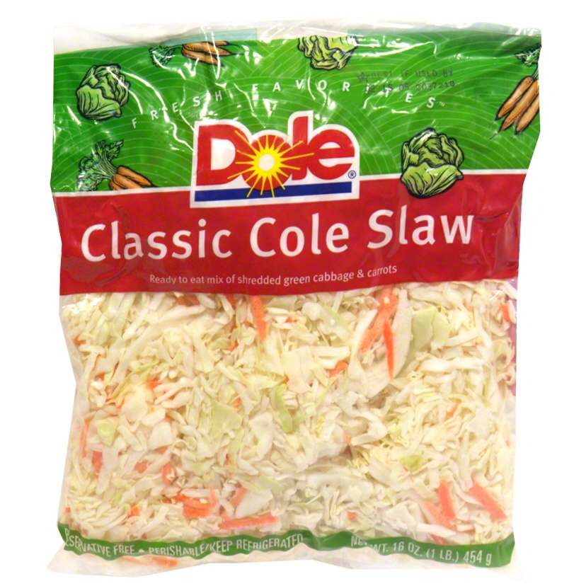 slide 1 of 1, Dole Classic Cole Slaw, 14 oz