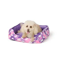 Pet Halloween Thrills & Chills® Spooky Ghost Cuddler Style Pillow Dog Bed