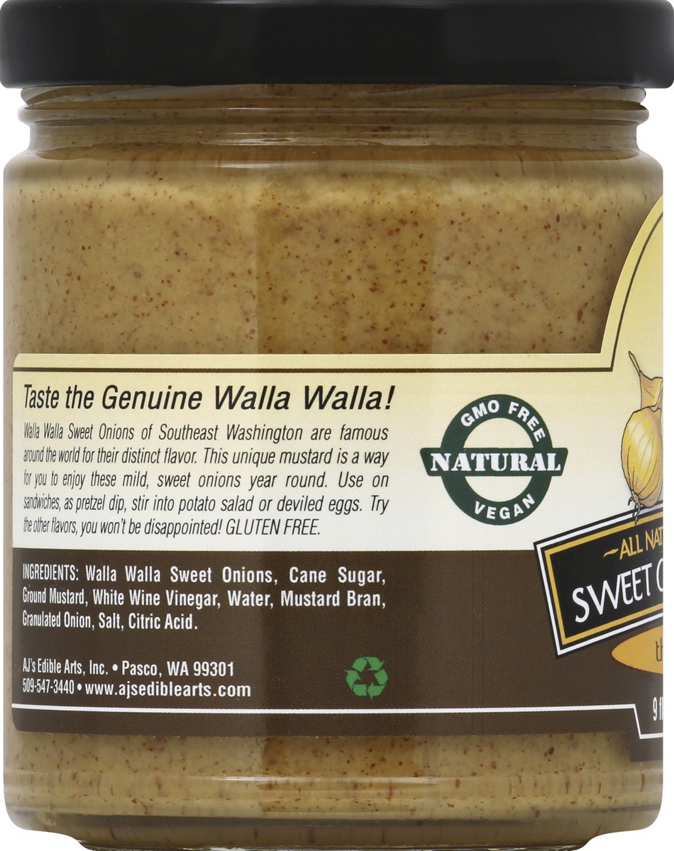 slide 4 of 6, AJs Mustard 9 oz, 9 oz