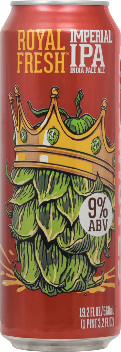 slide 7 of 9, Royal Fresh Imperial IPA Beer 19.2 fl oz Can, 19.2 fl oz