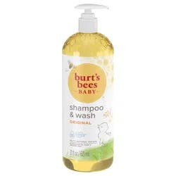 Burt's Bees Baby Shampoo & Wash, Original Tear Free Baby Soap - 21 Ounce Bottle
