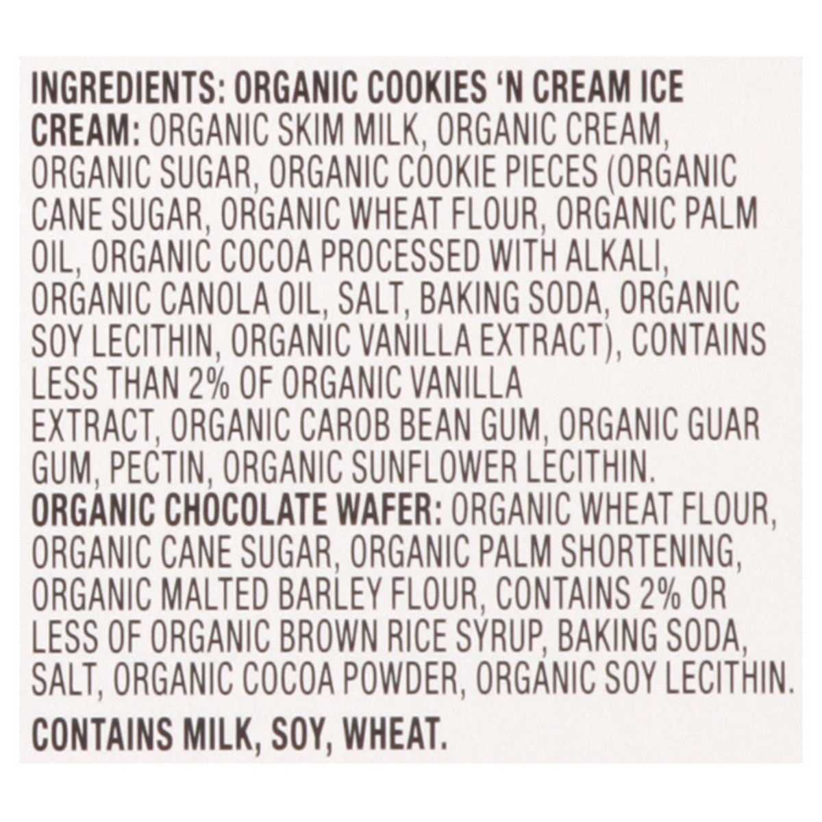 slide 8 of 12, Annie's Organic Mini Cookies 'N Cream Ice Cream Sandwiches 12 ea, 12 ct