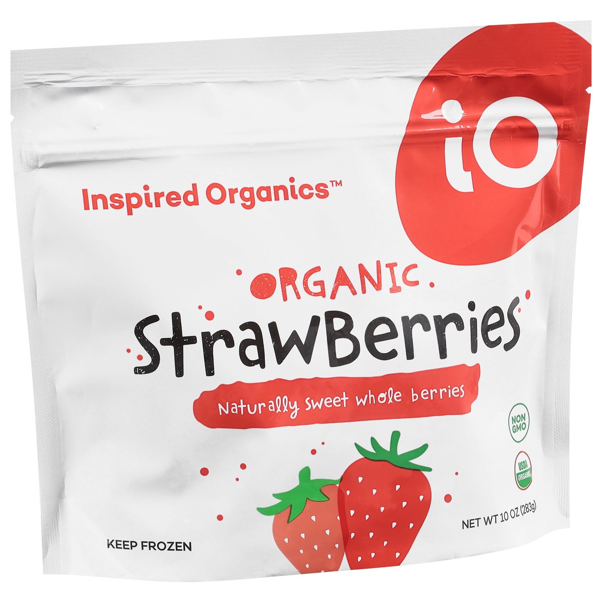slide 7 of 9, Inspired Organics Organic Strawberries 10 oz, 10 oz