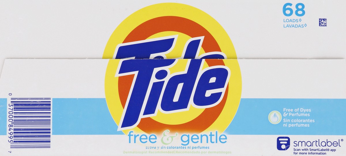 slide 11 of 12, Tide Powdered Detergent Ult Free, 95 oz