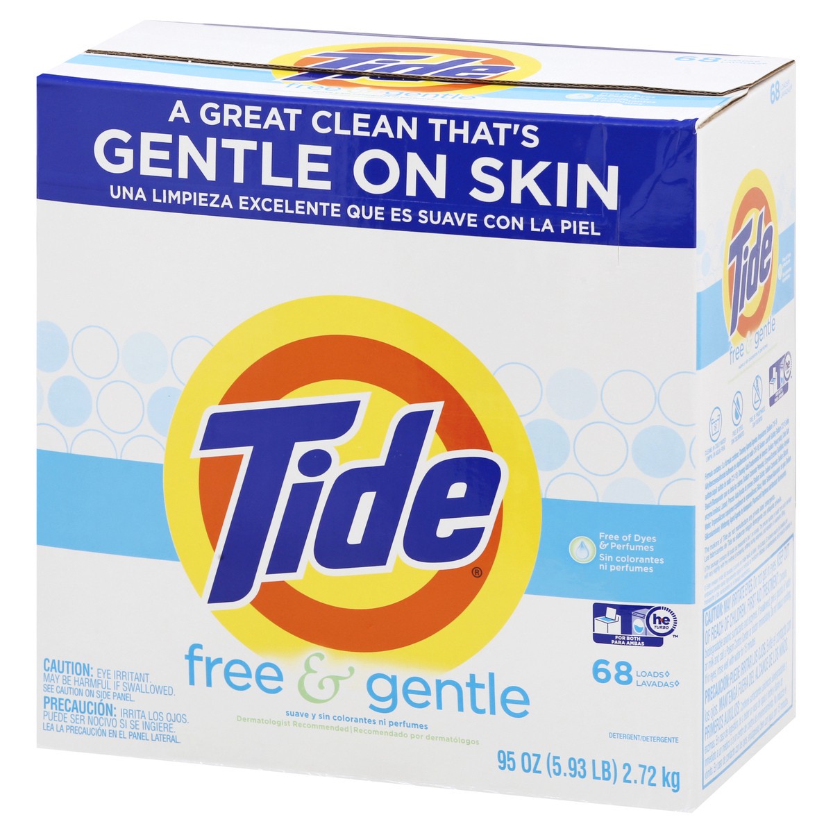 slide 4 of 12, Tide Powdered Detergent Ult Free, 95 oz