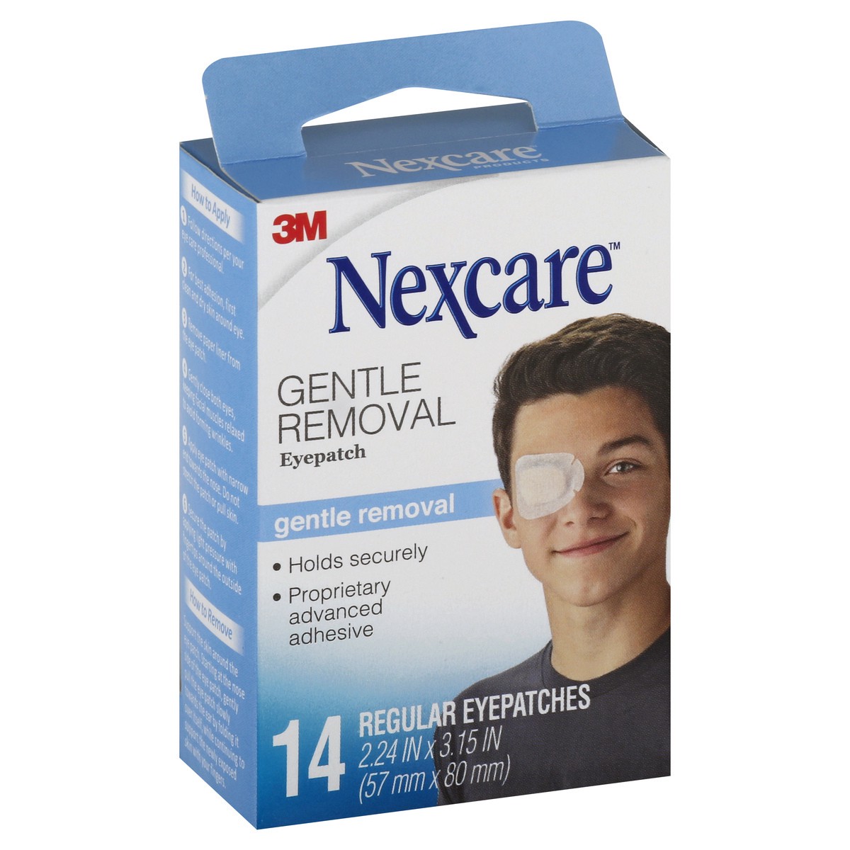 slide 2 of 11, Nexcare 3M Nexcare Eyepatch, Gentle Removal, 14 ct