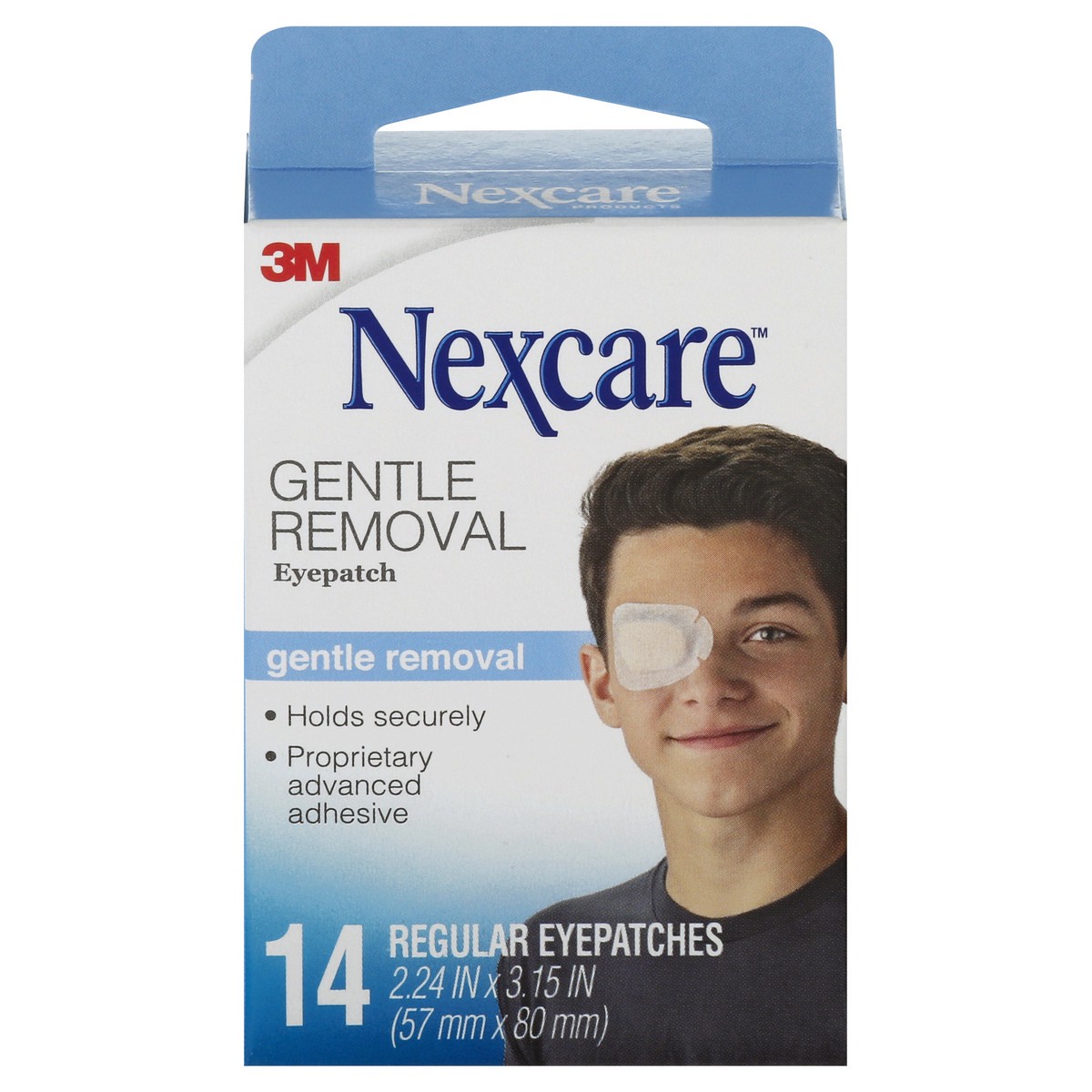slide 1 of 11, Nexcare 3M Nexcare Eyepatch, Gentle Removal, 14 ct