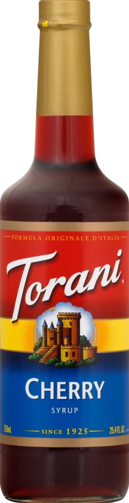 slide 1 of 1, Torani Cherry Syrup - 750 ml, 750 ml