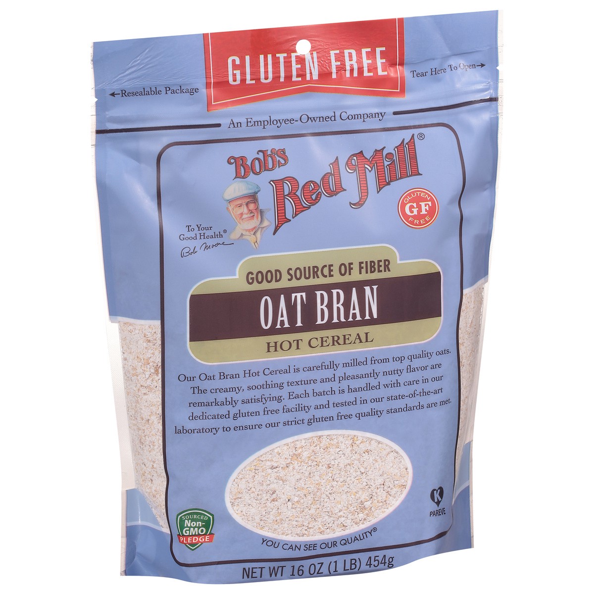 slide 7 of 9, Bob's Red Mill Oat Bran Gluten Free, 16 oz