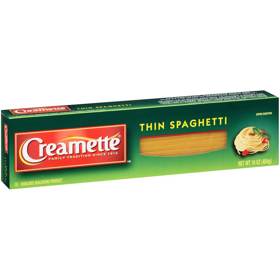 slide 3 of 8, Creamette Spaghetti 1 lb, 1 lb