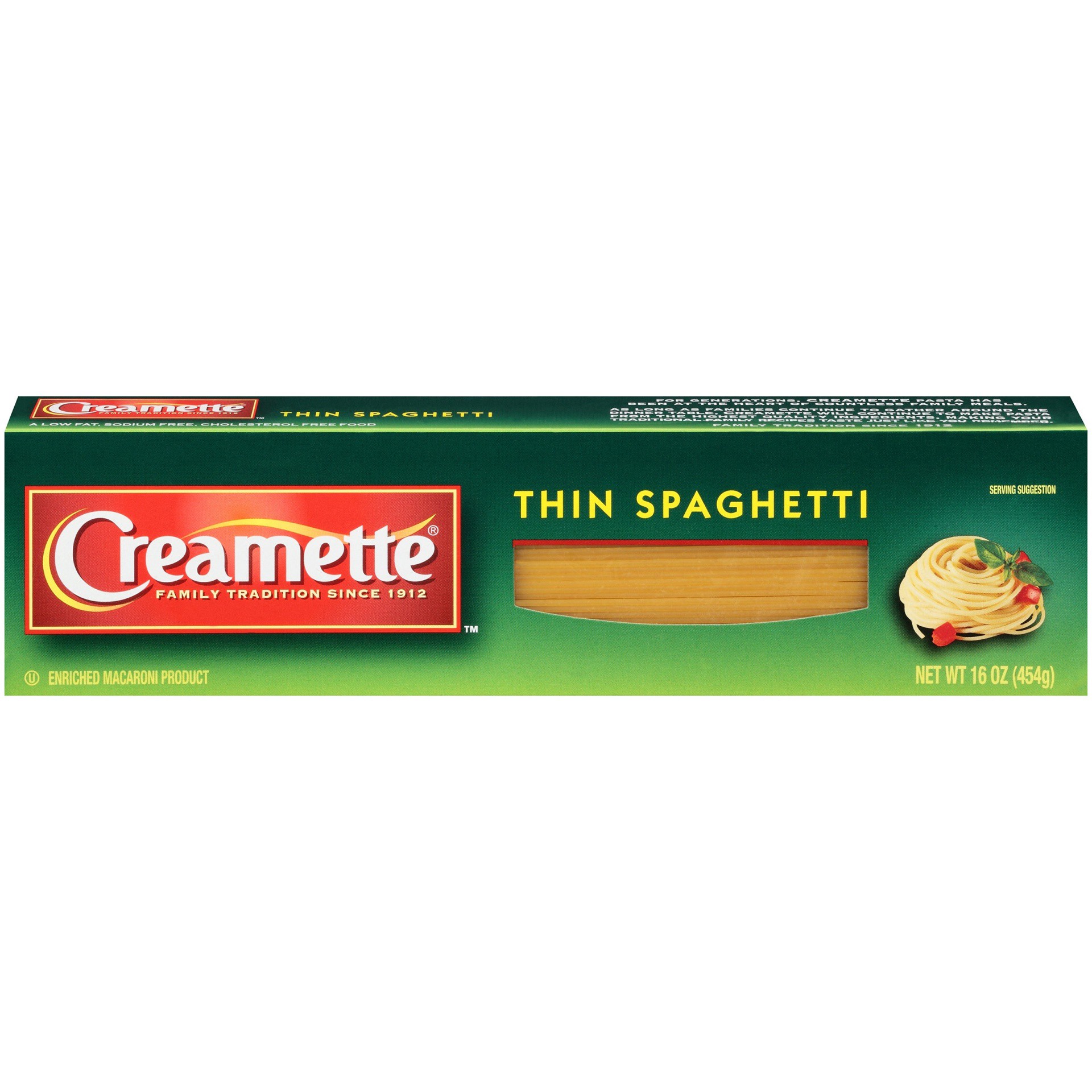 slide 1 of 8, Creamette Spaghetti 1 lb, 1 lb