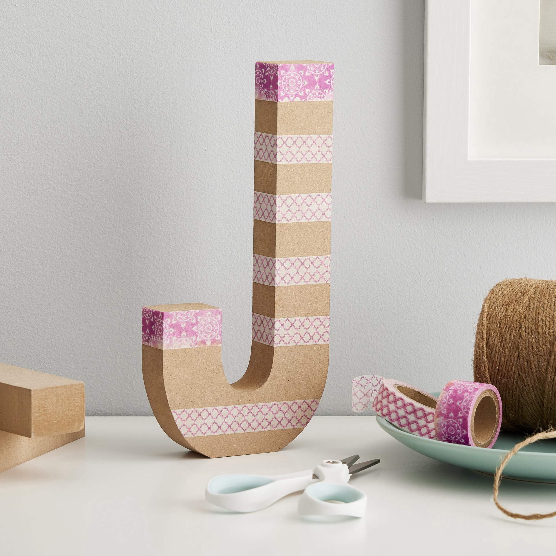 slide 2 of 2, 8" Mdf Block Letter By Make Market, 8 in