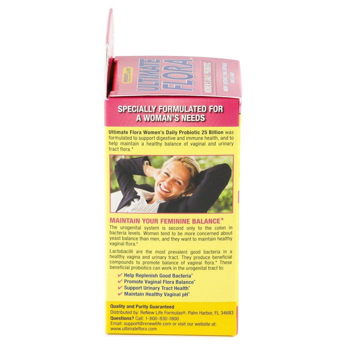 slide 7 of 9, Ultimate Flora Women's Daily Probiotic, 30 ct