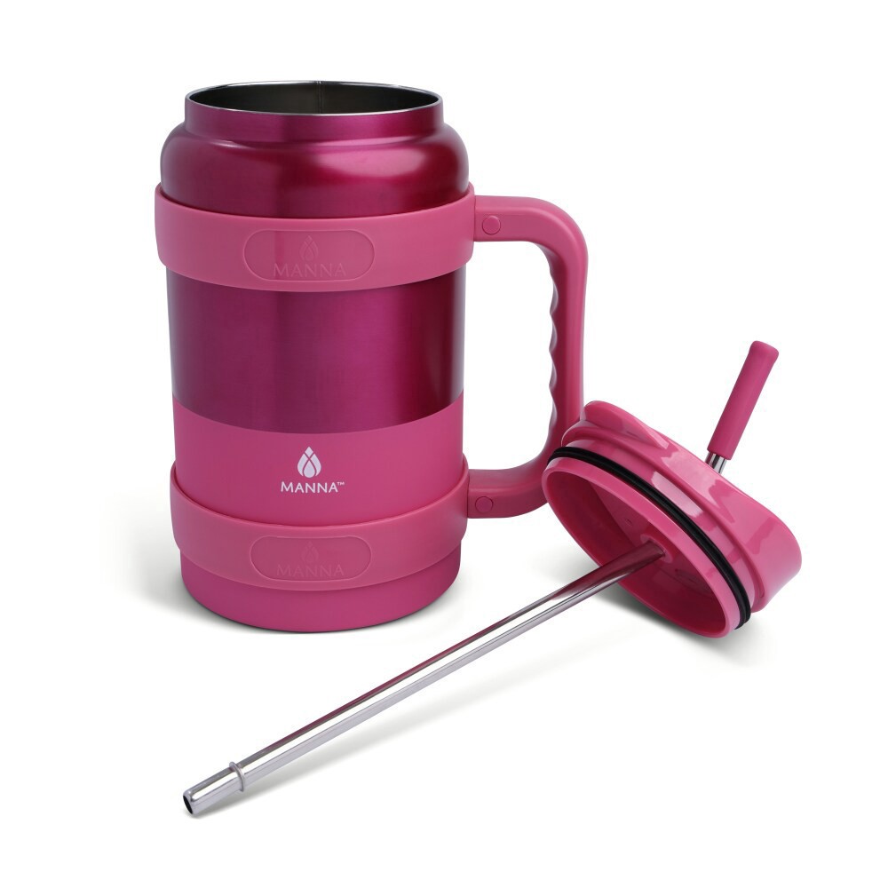 slide 3 of 4, Manna Sawyer Bottle - Pink, 50 oz