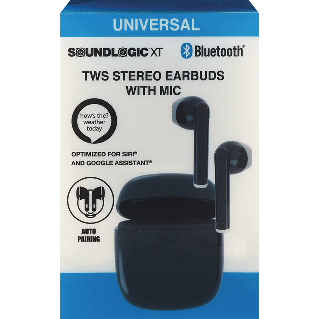 slide 1 of 1, POWERXCEL Tws Bluetooth Stereo Earbuds, 1 ct