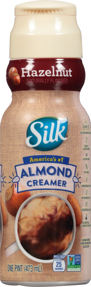 slide 6 of 7, Silk Hazelnut Almond Creamer, 16 fl oz