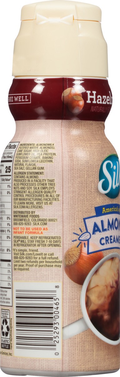 slide 7 of 7, Silk Hazelnut Almond Creamer, 16 fl oz