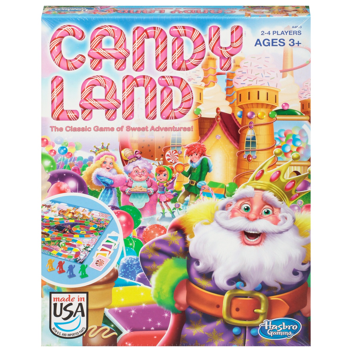 slide 1 of 9, Hasbro Candyland Board Game, 1 ct