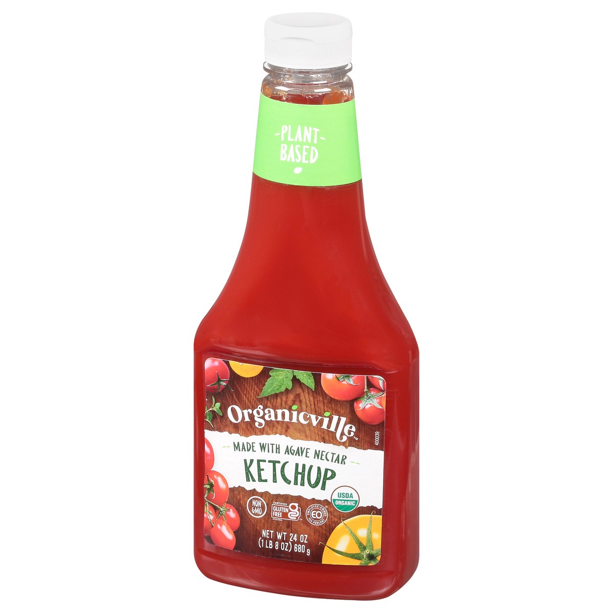 slide 4 of 12, Organicville Ketchup 24 oz, 24 oz