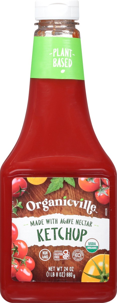 slide 1 of 12, Organicville Ketchup 24 oz, 24 oz