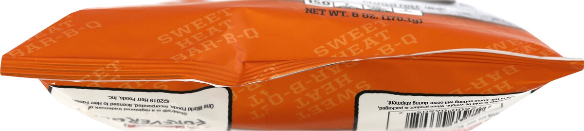 slide 5 of 8, Herr's Stubb's Sweet Heat Bar-B-Q Flavored Cheese Curls, 6 oz