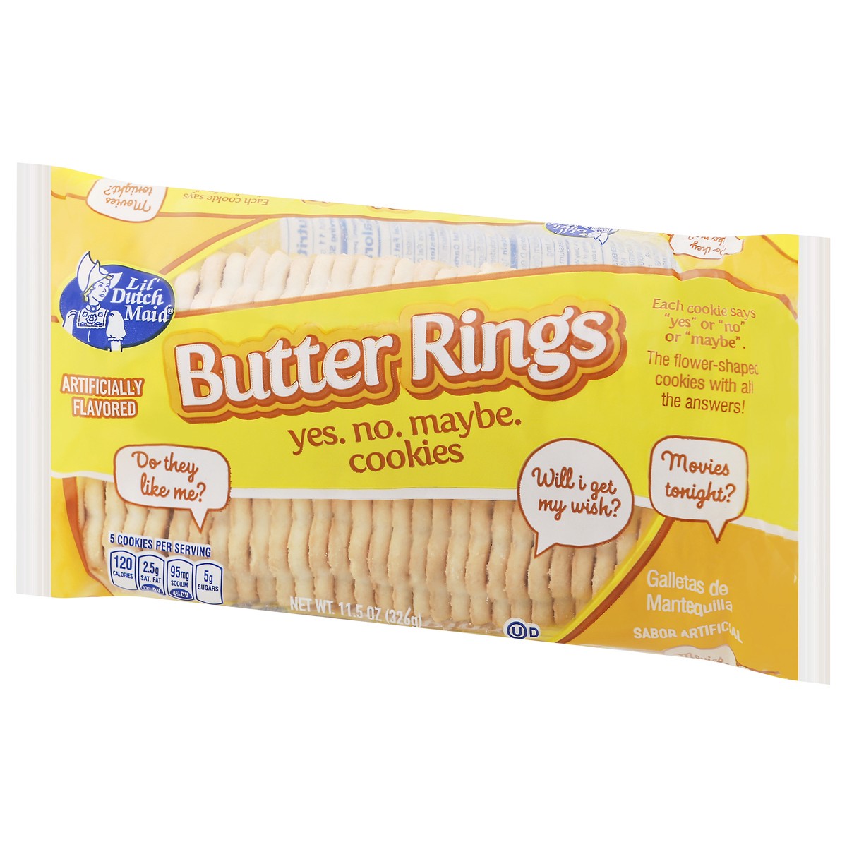 slide 4 of 13, Lil' Dutch Maid Lil Dutch Maid Butter Ring Cookies, 11.5 oz