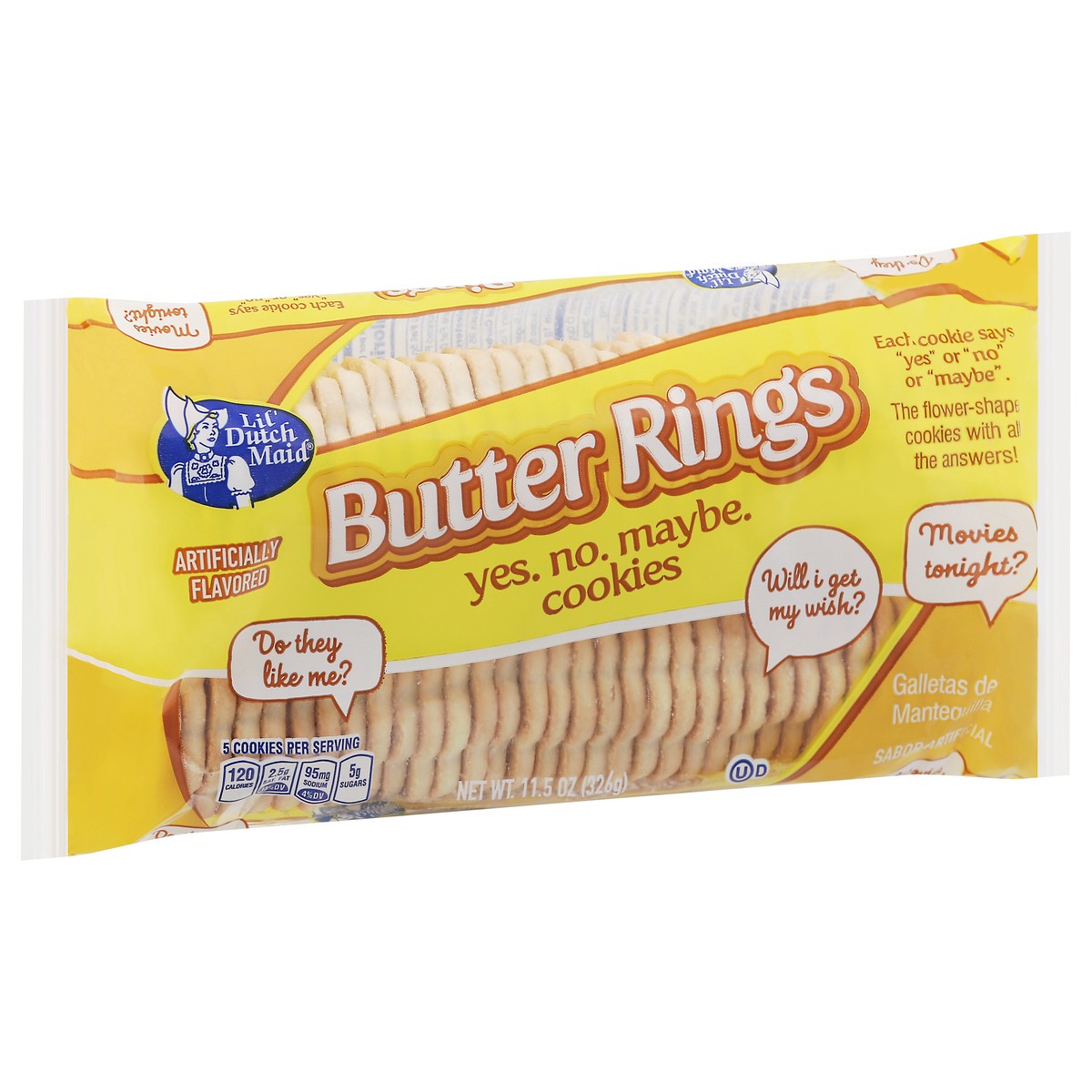 slide 6 of 13, Lil' Dutch Maid Lil Dutch Maid Butter Ring Cookies, 11.5 oz