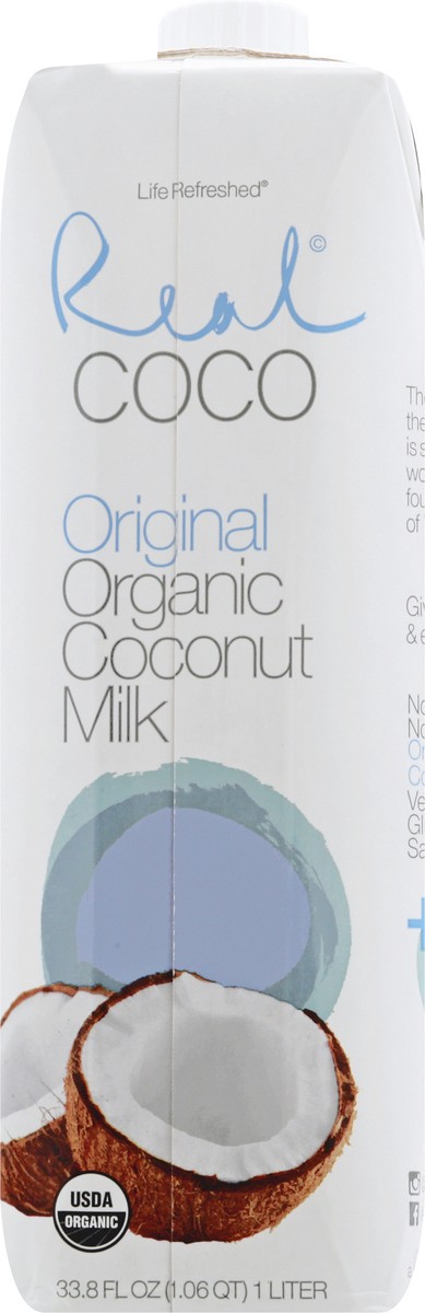 slide 6 of 13, Real Coco Life Refreshed Original Organic Coconut Milk 33.8 oz, 33.8 oz