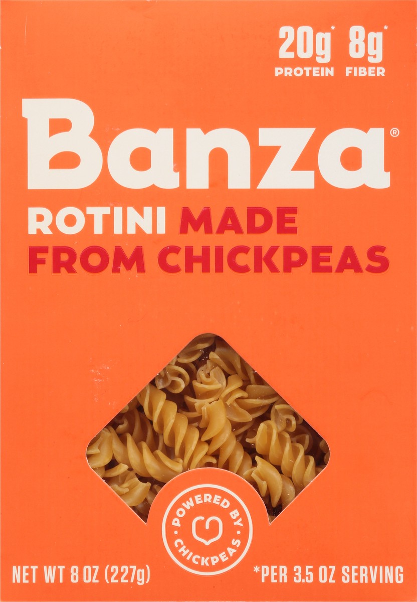 slide 6 of 9, Banza Chickpea Rotini 8 oz, 8 oz