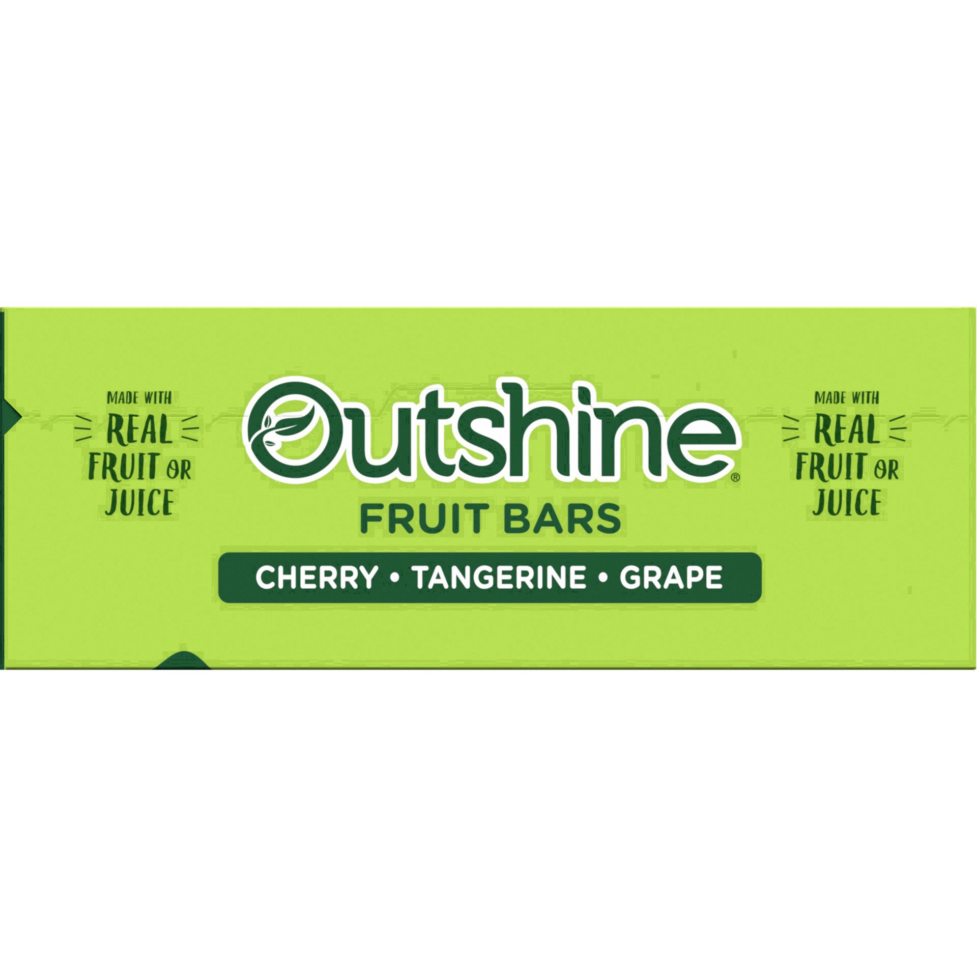slide 28 of 76, Outshine Assorted Cherry/Tangerine/Grape Fruit Ice Pops Mini 12 ea, 12 ct