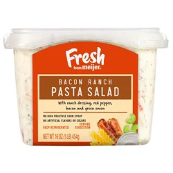 Fresh from Meijer Bacon Ranch Pasta Salad, 1 lb
