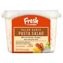 Fresh from Meijer Bacon Ranch Pasta Salad, 1 lb