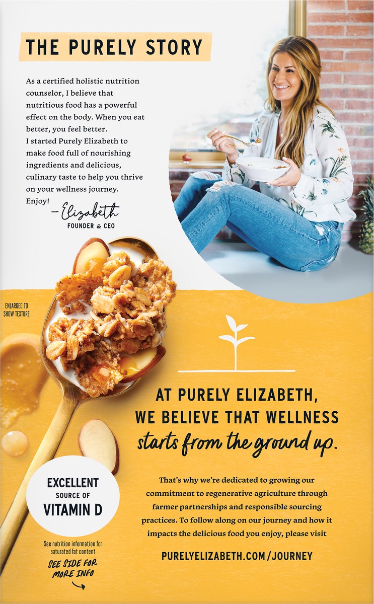 slide 9 of 14, Purely Elizabeth Honey Peanut Butter Cereal, 1 ct