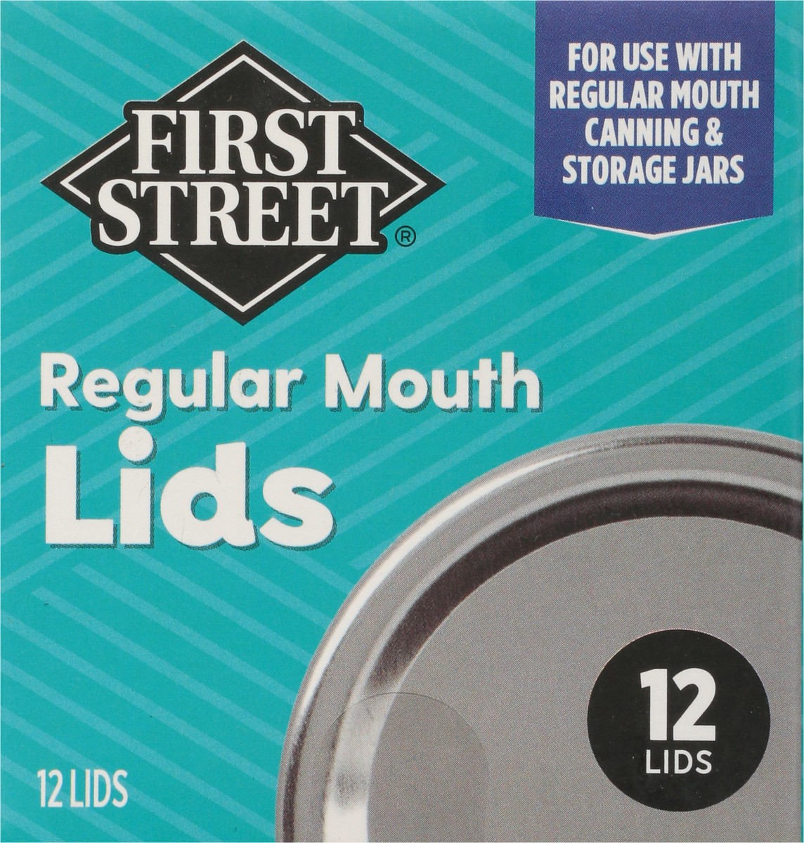 slide 2 of 11, First Street Fs Reg Width Canning Jar Lids, 12 ct
