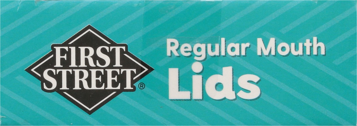 slide 10 of 11, First Street Fs Reg Width Canning Jar Lids, 12 ct