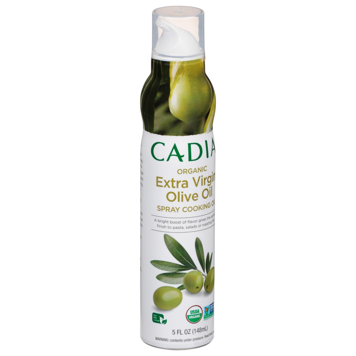 slide 6 of 13, Cadia Extra Virgin Olive Oil Organic Spray Cooking Oil 5 fl oz, 5 fl oz
