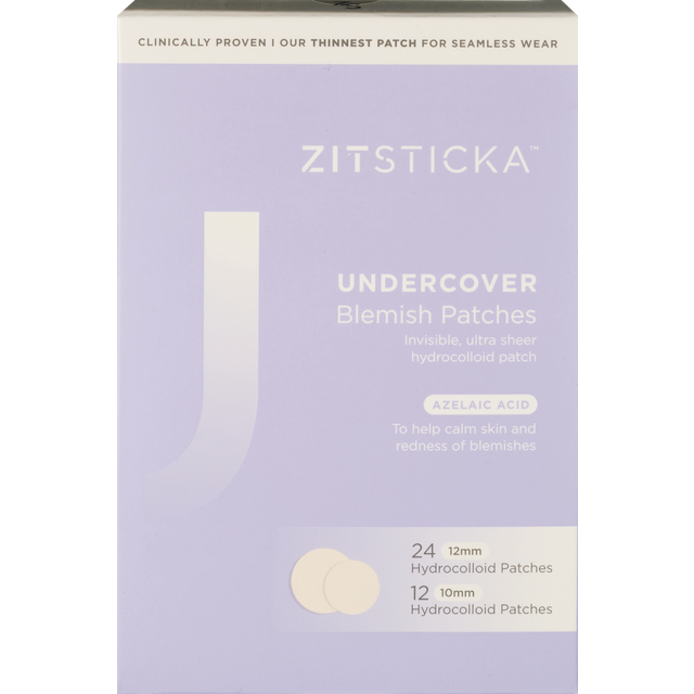 slide 1 of 1, ZitSticka Undercover Ultra Sheer Acne Pimple Patches - 36ct, 36 ct