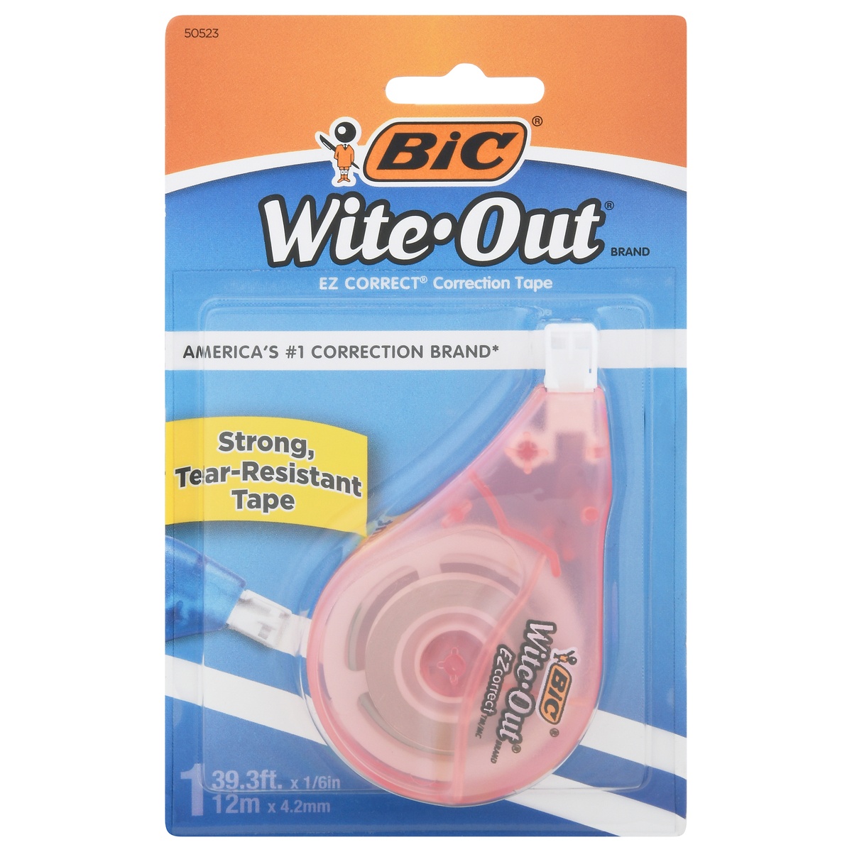 slide 1 of 3, BIC Wite-Out Correction Tape 1 ea, 