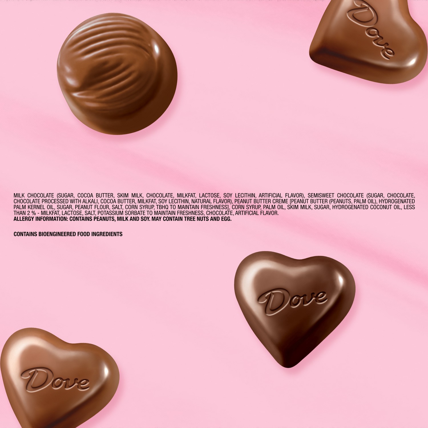 slide 4 of 8, DOVE Valentines Day Assorted Chocolate Candy, Heart-Shaped Gift Tin, 9.82 oz, 9.82 oz