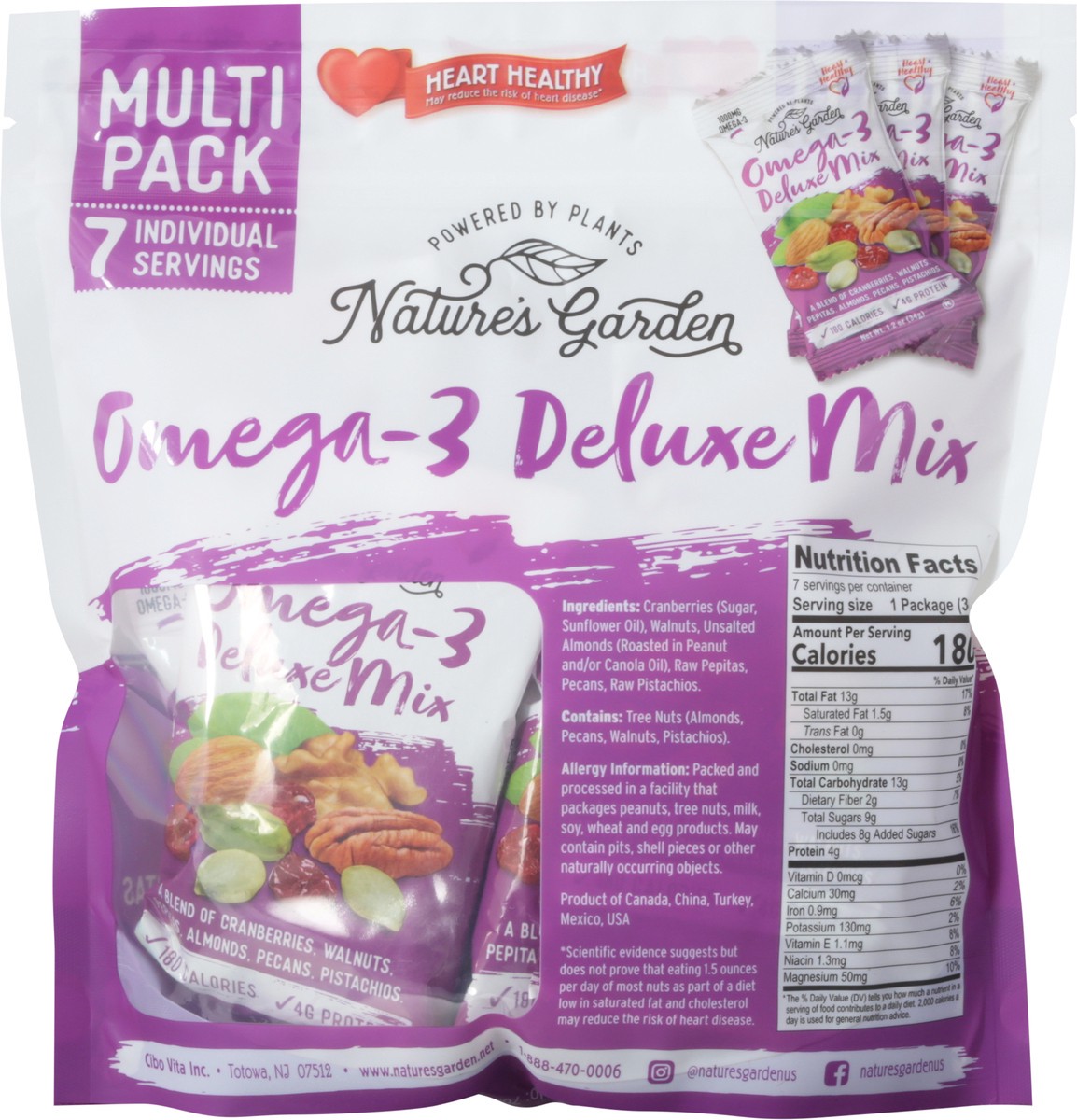 slide 8 of 9, Nature's Garden Omega-3 Deluxe Mix Multi Pack - 7 ct, 7 ct