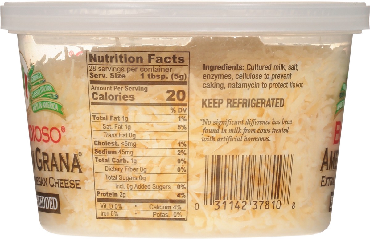 slide 6 of 14, BelGioioso American Grana Extra Aged Freshly Shredded Parmesan Cheese 5 oz, 5 oz