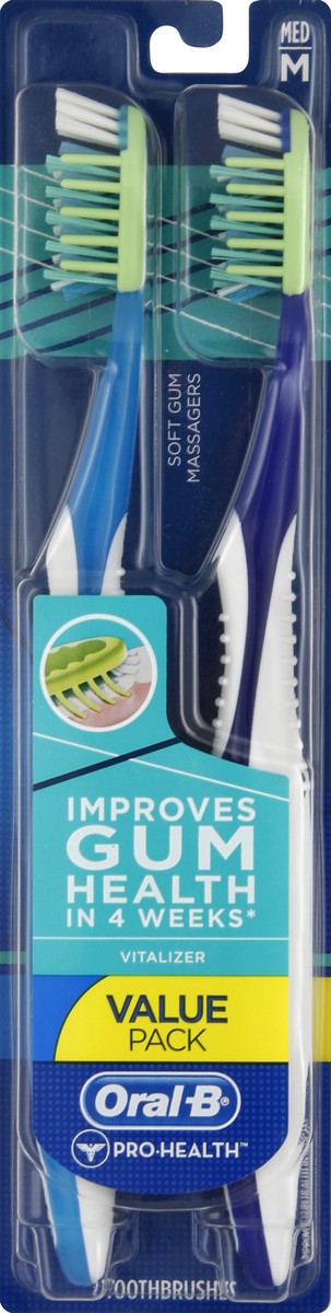 slide 1 of 3, Oral-B Toothbrushes 2 ea, 2 ct