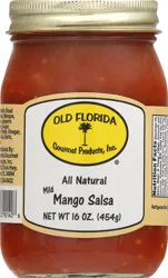 Old Florida Gourmet Products Mild Mango Salsa 16 oz