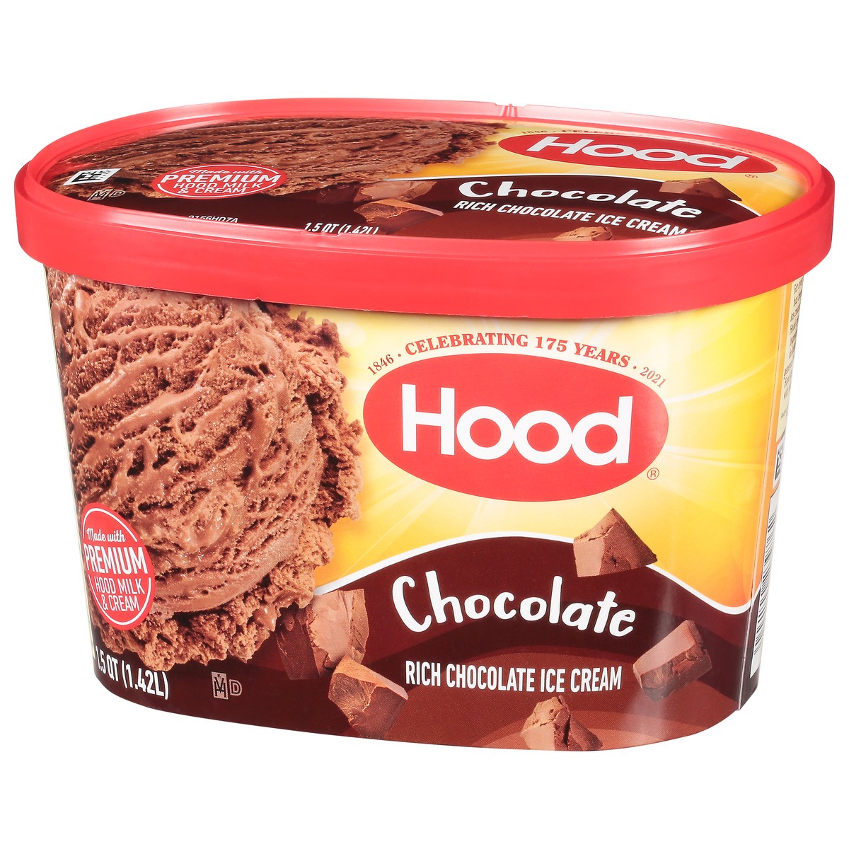 slide 9 of 11, Hood Chocolate Ice Cream, 1.5 Quarts, 1.5 qt