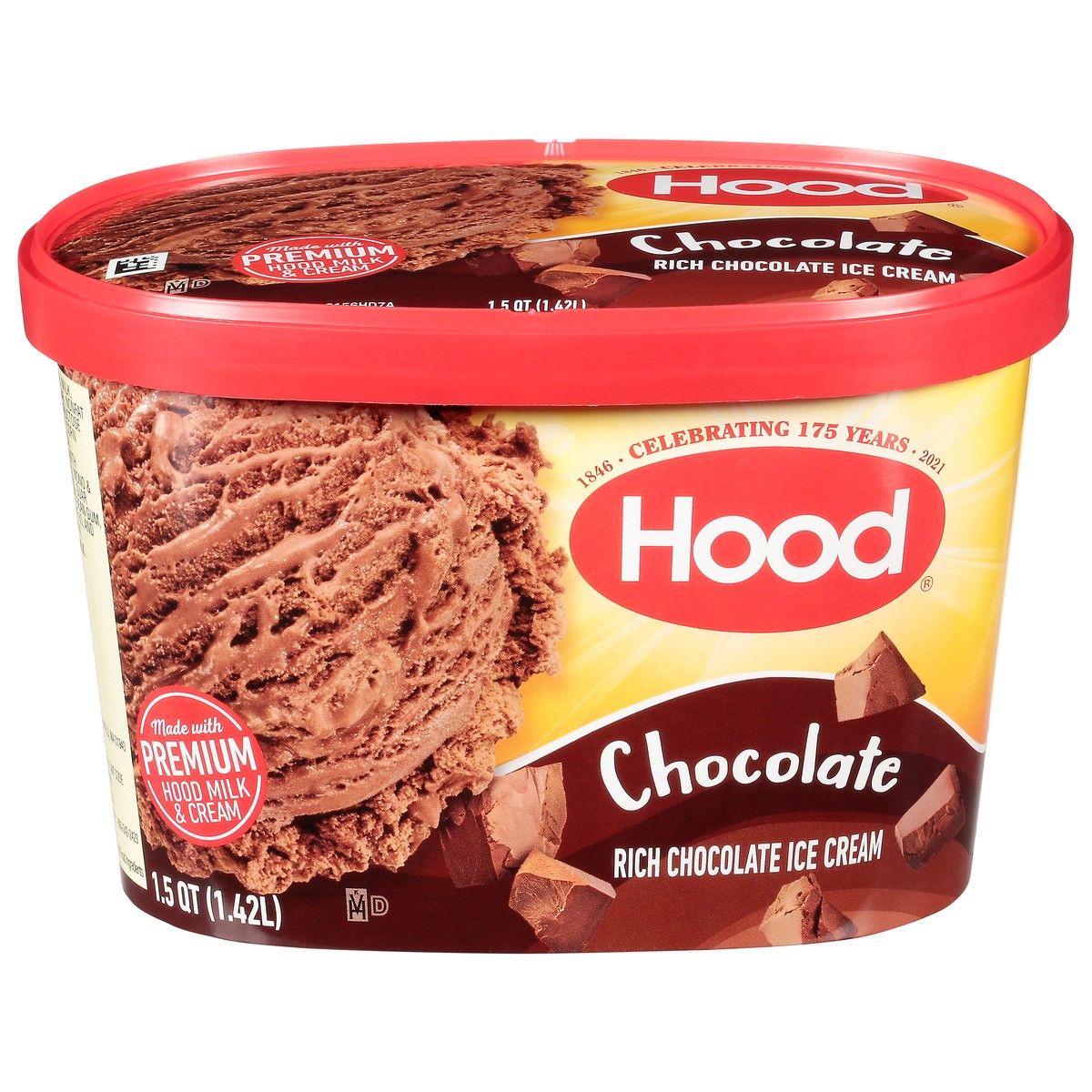 slide 7 of 11, Hood Chocolate Ice Cream, 1.5 Quarts, 1.5 qt
