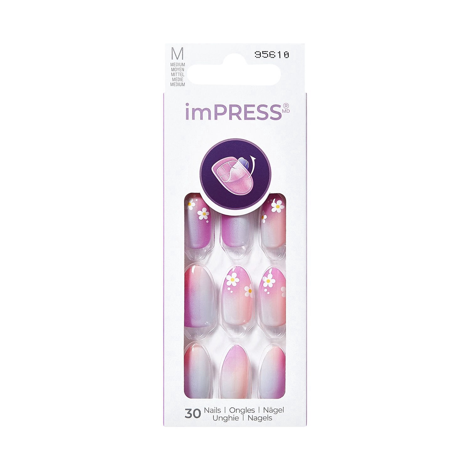 slide 1 of 1, KISS NAIL Kiss Impress Nails, New Season, 1 ct